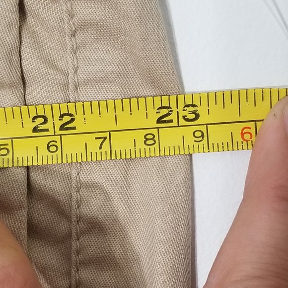 Old Navy NEW Khaki Tan Classic Everyday Cotton Blend Pockets Shorts Plus Size 20 - Picture 9 of 9